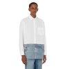 THE PRINTED COTTON POPLIN SHIRT